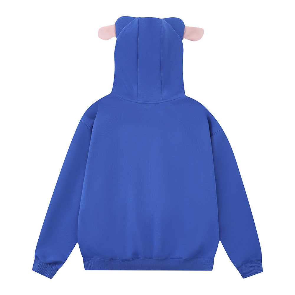 Masked Motor Moo Hoodie