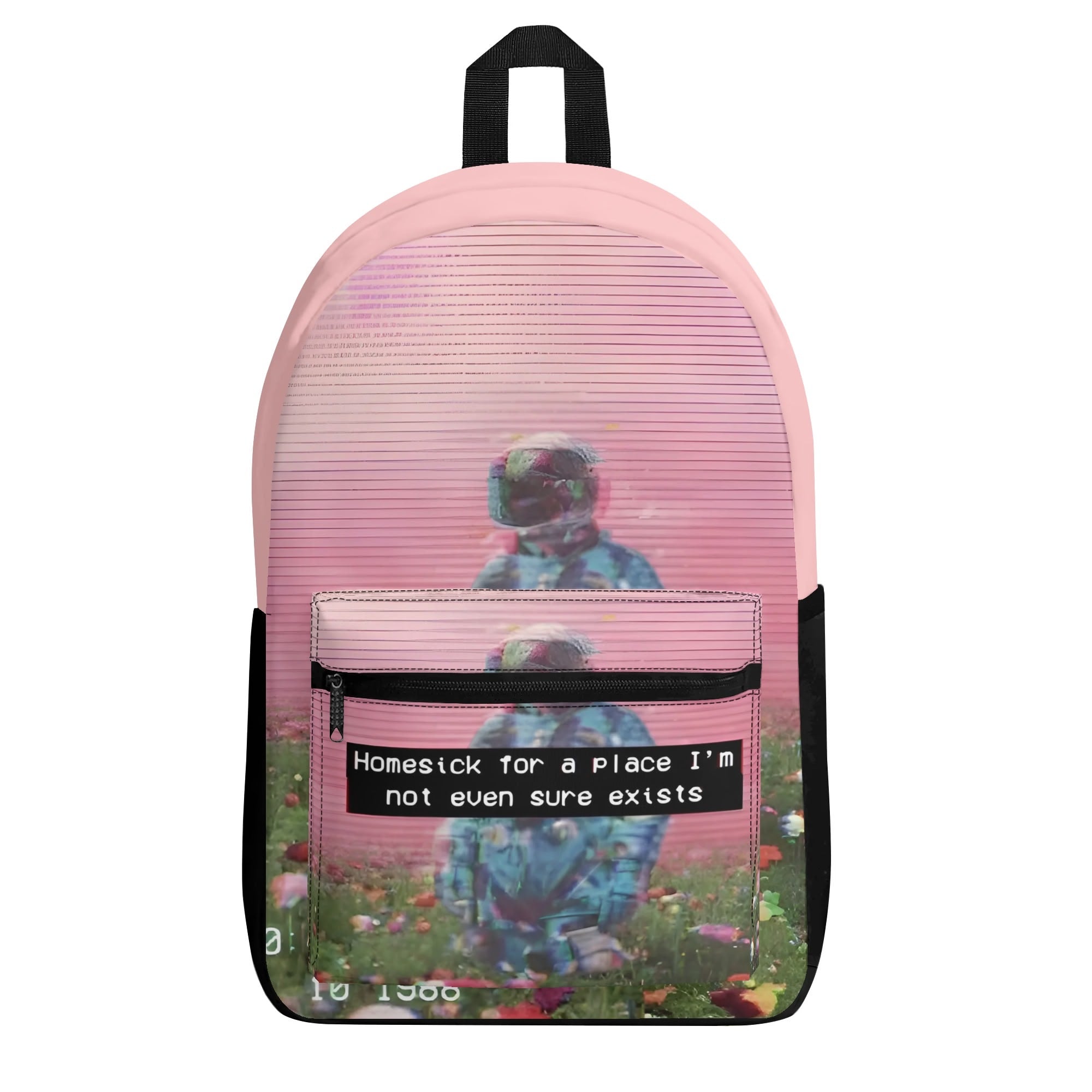 BoundTo - Vintage Backpack: Durable Polyester, Multi-Pocket Design for Everyday Comfort & Style