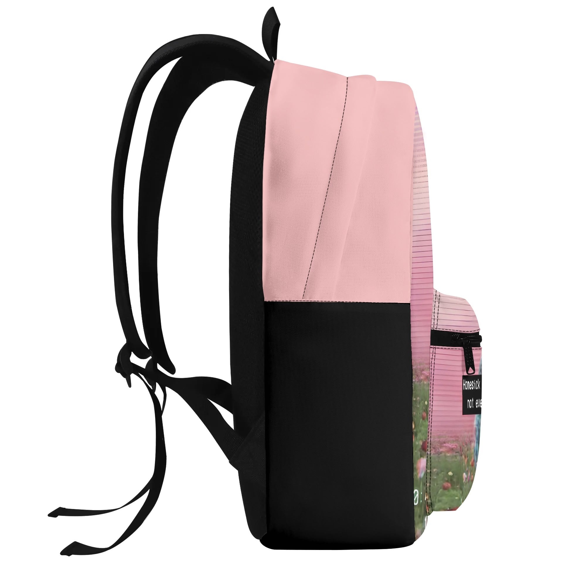 BoundTo - Vintage Backpack: Durable Polyester, Multi-Pocket Design for Everyday Comfort & Style