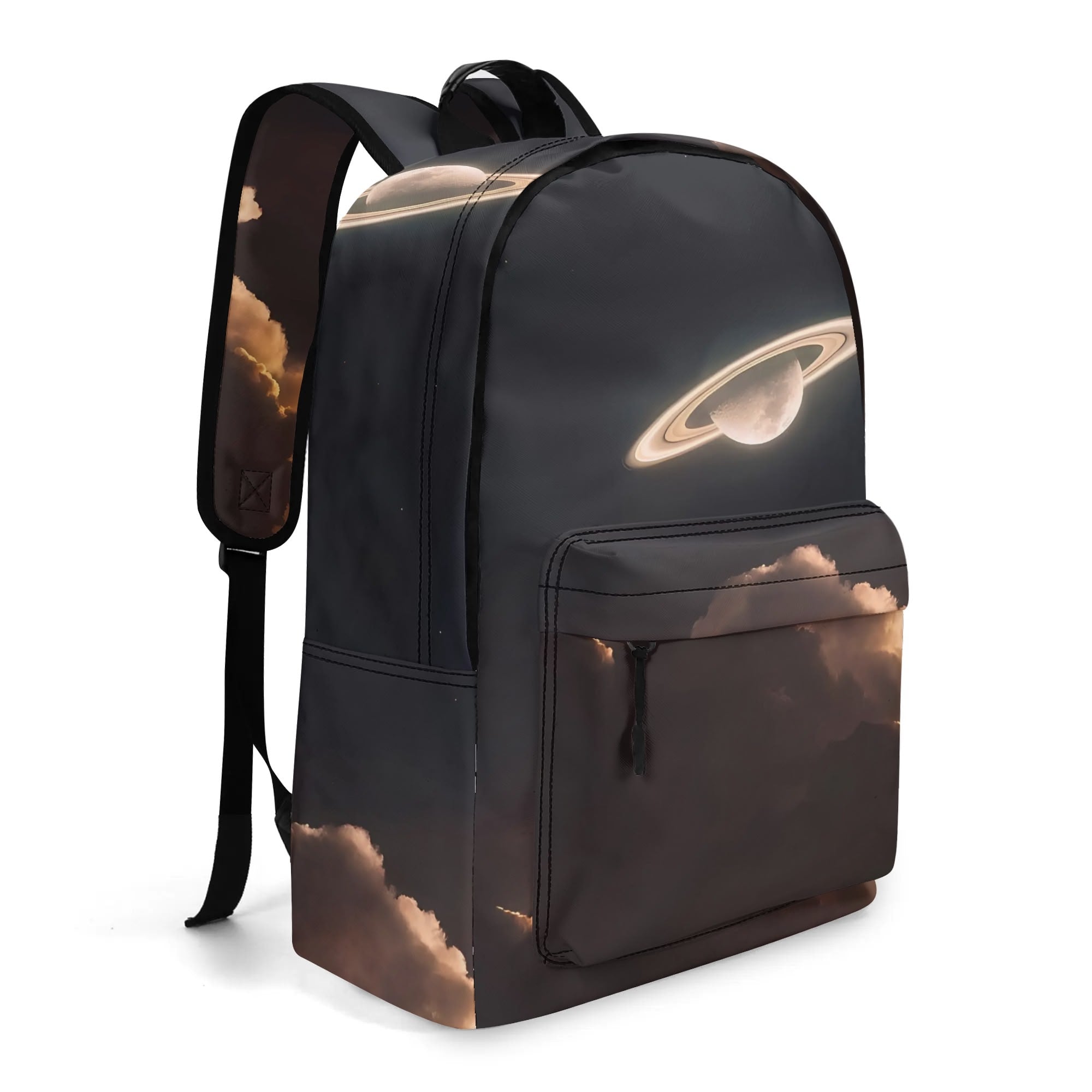 AtomicCrash - Premium 17 Inch PU Leather School Backpack - Spacious, Durable & Convenient for Students