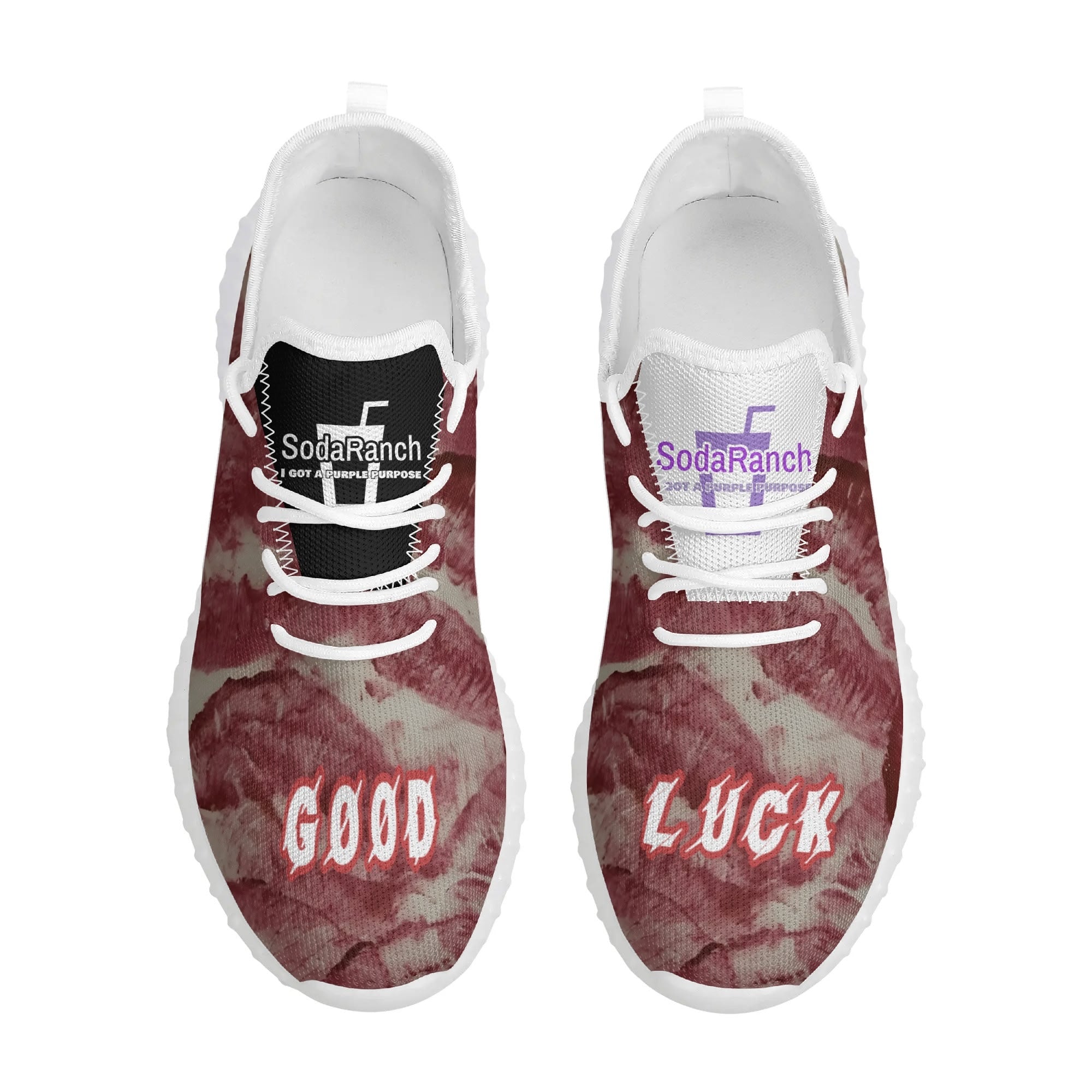 GOOD LUCK KISS - MD Outsole & Removable EVA Insole - Sneakers with Exceptional Support & Comfort